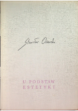 U podstaw estetyki