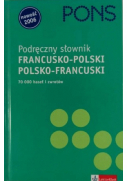 Podręczny słownik francusko polski