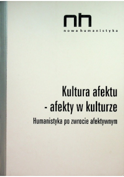Kultura afektu-afekty w kulturze