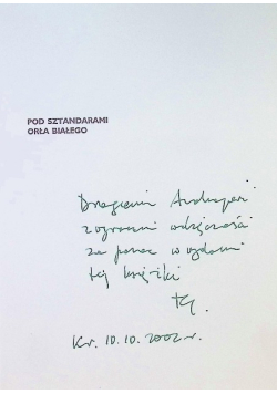 Pod Sztandarem Orła Białego