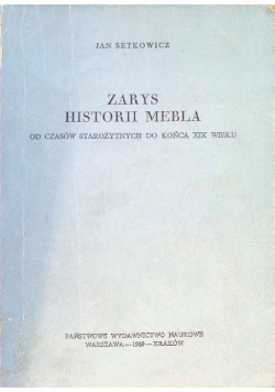 Zarys historii mebla