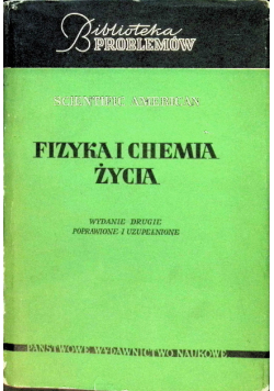 Fizyka i chemia życia