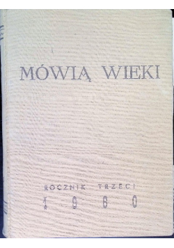 Mówią wieki Rocznik 1960