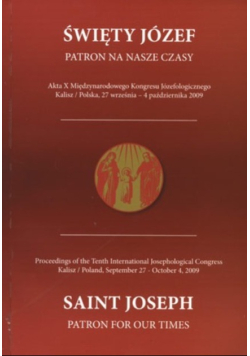Święty Józef patron na nasze czasy
