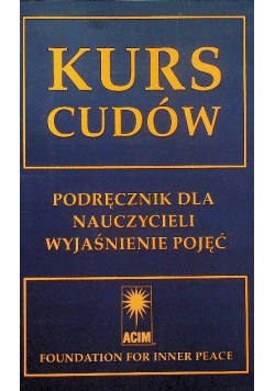 Kurs Cudów Tom 1 do 3