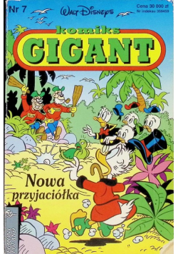 Komiks gigant Nr 7 Nowa przyjaciółka