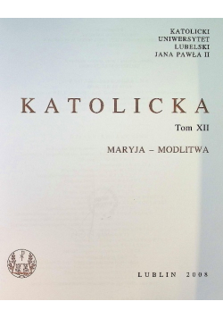 Encyklopedia katolicka Tom 12