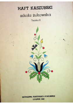 Haft Kaszubski Szkoła Żukowska Teczka 2