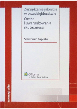 Zarządzanie jakością w przedsiębiorstwie