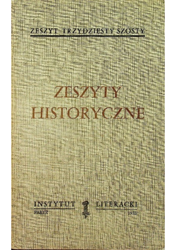 Zeszyty historyczne Tom 36