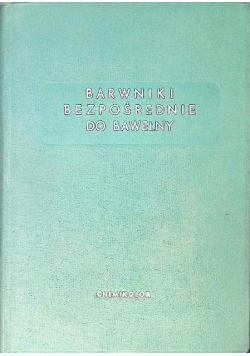 Barwniki Bezpośrednie Do Bawełny