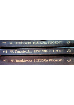 Historia filozofii Tom 1 do 3