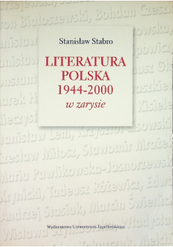 Literatura polska 1944 - 2000 w zarysie