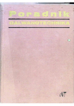 Poradnik Galwanotechnika