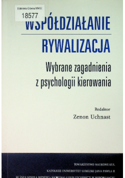 Współdziałanie Rywalizacja