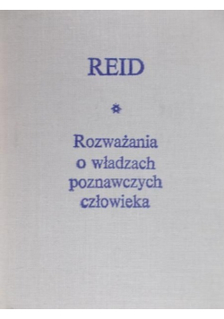 Rozważania o władzach poznawczych człowieka