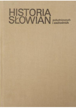 Historia Słowian południowych i zachodnich
