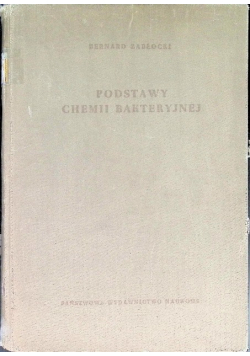 Podstawy chemii bakteryjnej