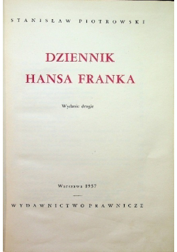 Dziennik Hansa Franka