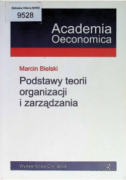 Podstawy teorii organizacji i zarządzania