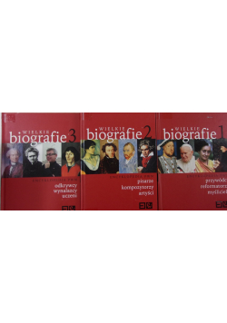 Wielkie biografie Tom 1 do 3