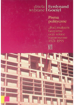 Dzieła wybrane Tom V Pisma polityczne