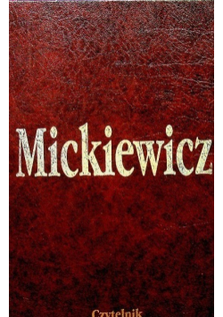 Mickiewicz Dzieła Tom I Wiersze