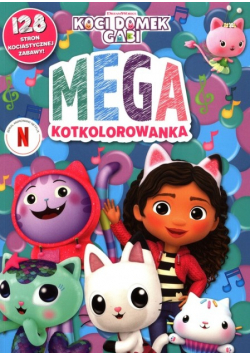 Koci Domek Gabi Mega KOTkolorowanka