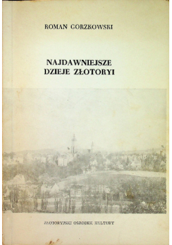 Najdawniejsze dzieje Złotoryi