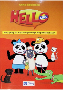 Hello Kids Karty pracy do języka angielskiego dla przedszkolaków