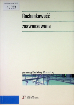 Rachunkowość zaawansowana