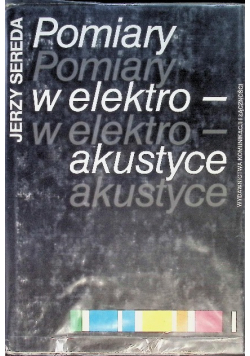 Pomiary w elektroakustyce
