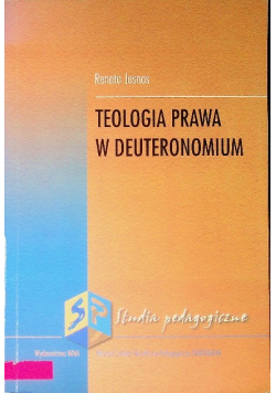 Teologia Prawa W Deuteronomium Jasnos