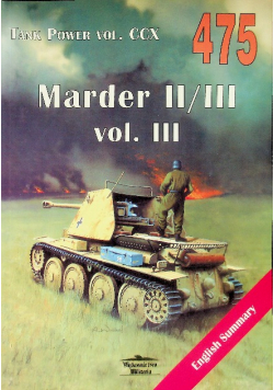 Marder II/III vol.III Nr 475 Tank Power vol.CCX