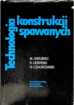 Technologia konstrukcji spawanych