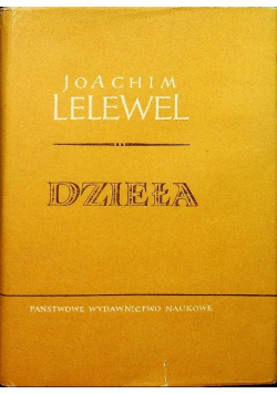Lelewel Dzieła Tom VIII
