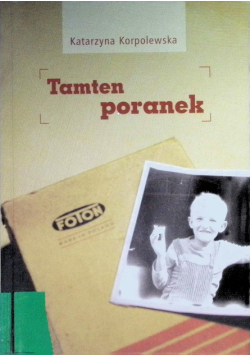 Tamten poranek