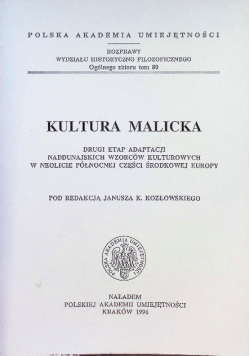 Kultura malicka