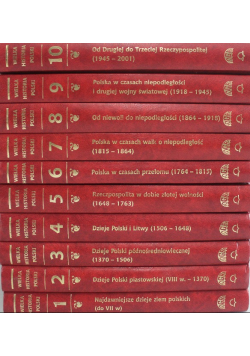 Wielka historia Polski Tom 1 do 10