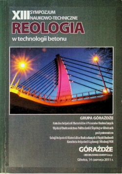Reologia w technologii betonu XIII