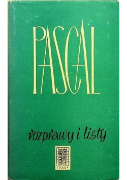 Pascal rozprawy i listy