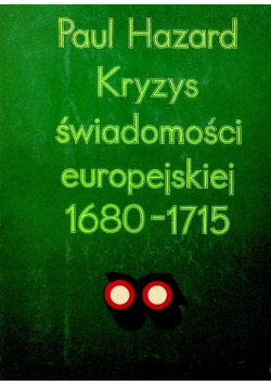 Kryzys świadomości europejskiej 1680 - 1715