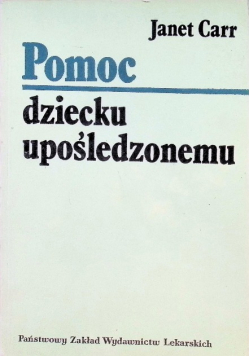 Pomoc dziecku upośledzonemu