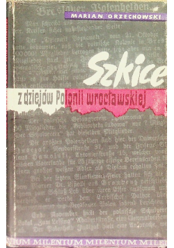 Szkice z dziejów Polonii Wrocławskiej