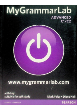 MyGrammarLab Advanced with Key Suitable for Self Study