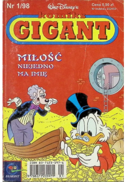 Komiks Gigant Nr 1 Miłość niejedno ma imię