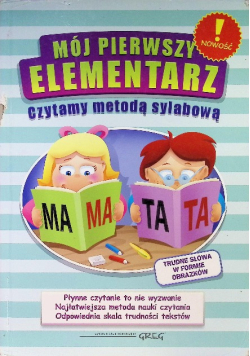 Mój pierwszy elementarz czytamy metodą sylabową