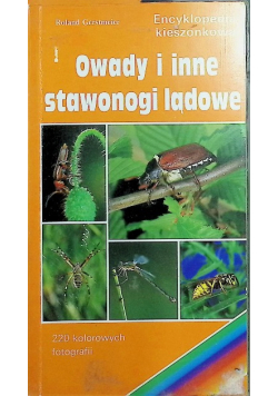 Owady i inne stawonogi lądowe Encyklopedia kieszonkowa
