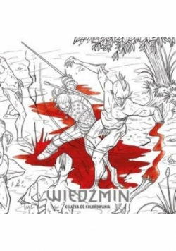 Wiedźmin Książka do Kolorowania