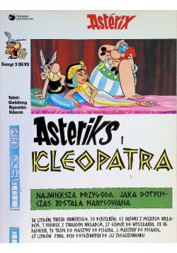 Asterix Zeszyt 2 Asteriks i Kleopatra